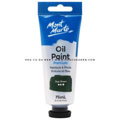 [DA ĐEN] Màu Sơn Dầu - Oil Mont Marte | Tube 75ml