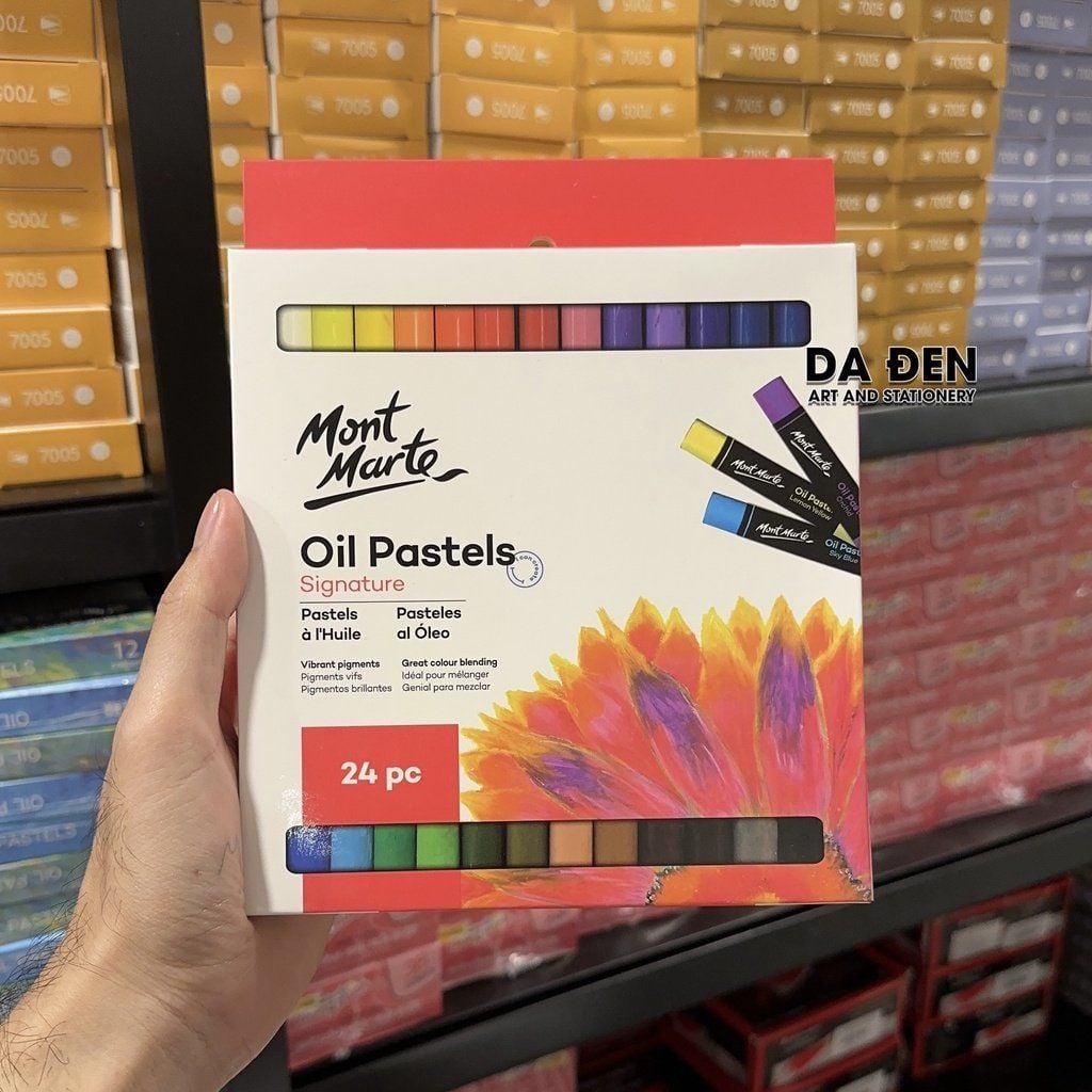 Sáp Dầu Mềm Mont Marte 12|24|36|48 Màu