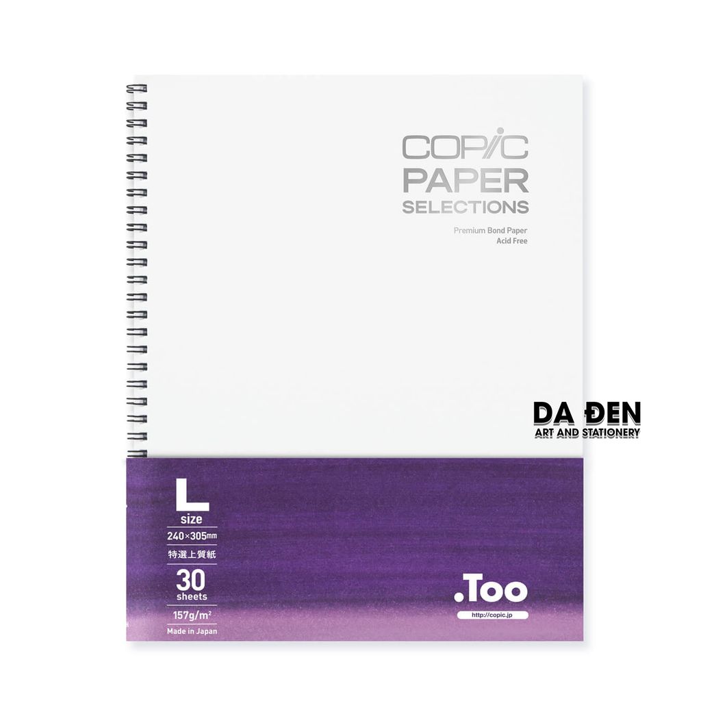 Sổ Vẽ Marker Copic Sketch Book 157gsm 30 Tờ Cao Cấp
