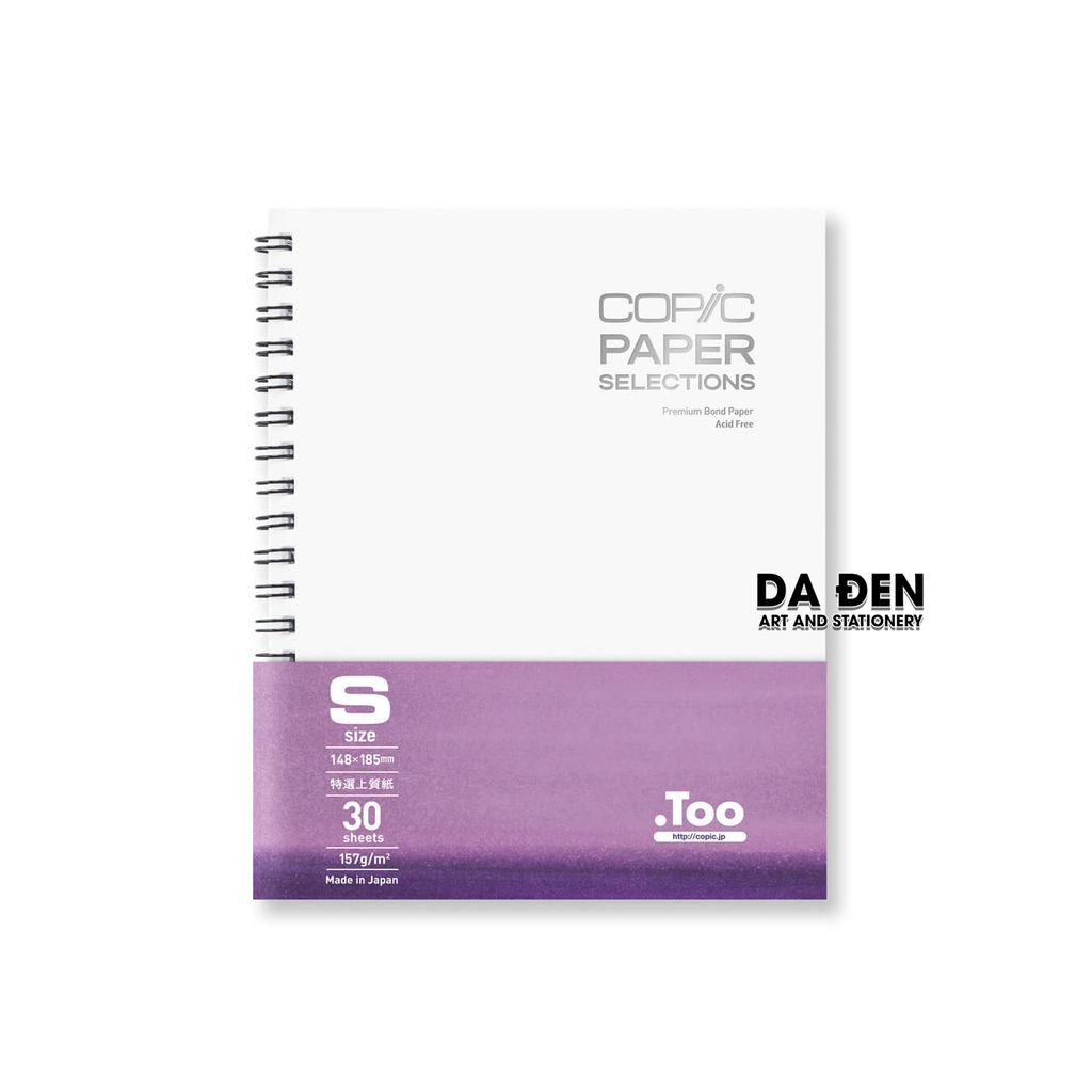 Sổ Vẽ Marker Copic Sketch Book 157gsm 30 Tờ Cao Cấp