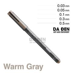 Bút Line Kháng Nước - Kháng Cồn Copic Multiliner - Warm Gray
