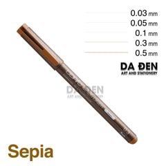 Bút Line Kháng Nước - Kháng Cồn Copic Multiliner - Sepia