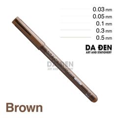 Bút Line Kháng Nước - Kháng Cồn Copic Multiliner - Brown