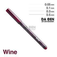 Bút Line Kháng Nước - Kháng Cồn Copic Multiliner - Wine