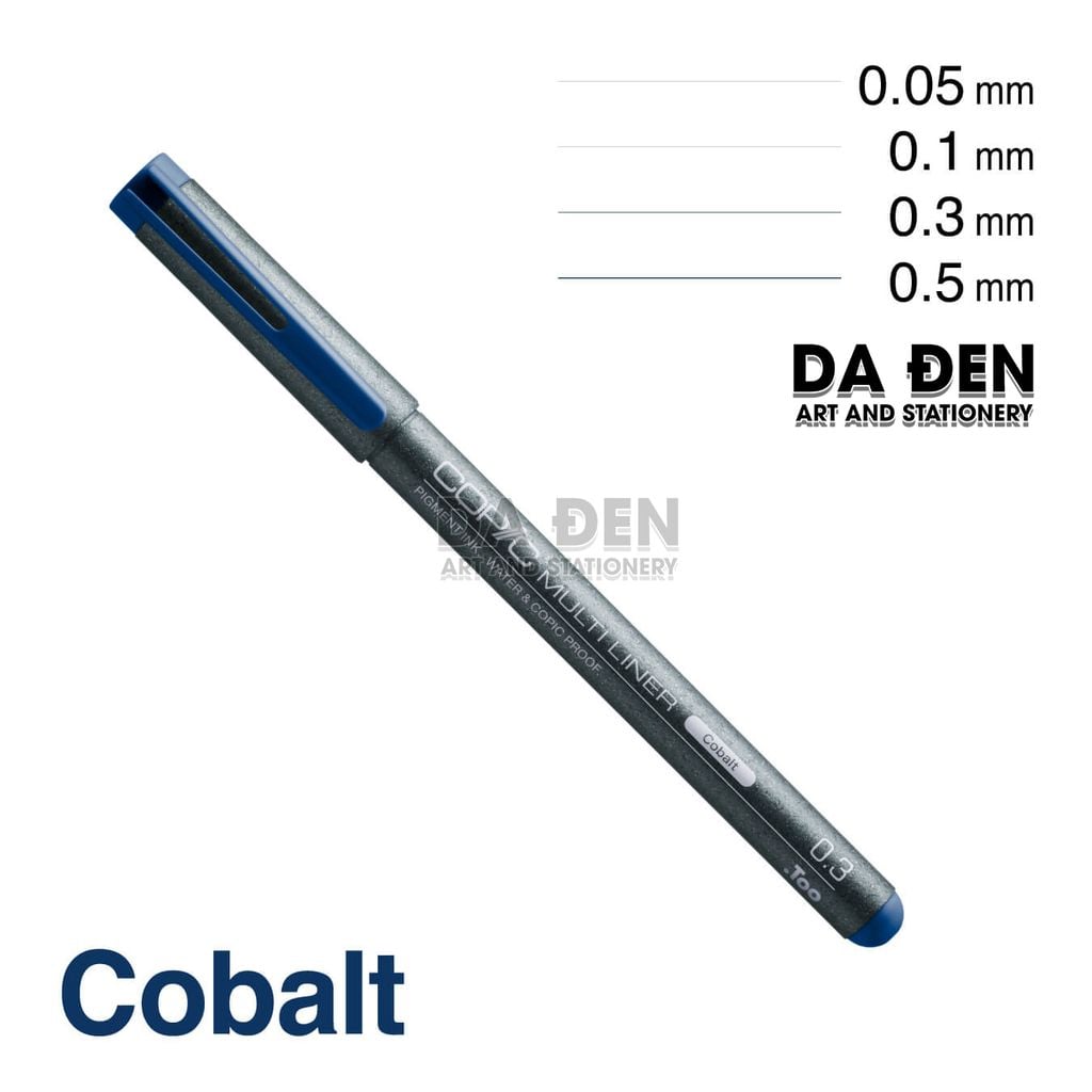 Bút Line Kháng Nước - Kháng Cồn Copic Multiliner - Cobalt
