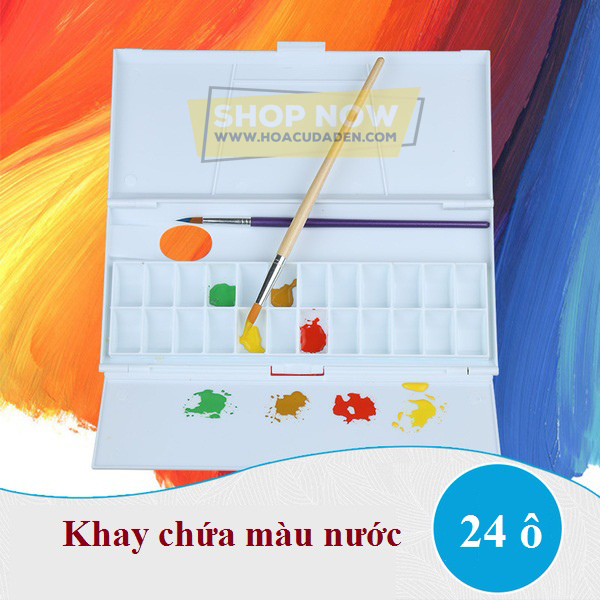 Palette 24 ô bóp màu nước cao cấp