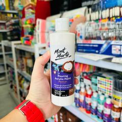 [DA ĐEN] Acrylic Đổ Mont Marte - Pouring Acrylic Premium Mont Marte 240ml
