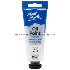 [DA ĐEN] Màu Sơn Dầu - Oil Mont Marte | Tube 75ml