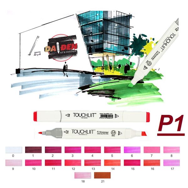 P1 - Bút Marker Touch Liit 6 Bán Lẻ