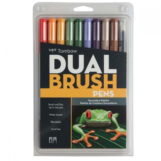 ABT Dual Brush Pen Set 10 Secondary