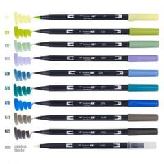 ABT Dual Brush Pen Set 10 Lanscape