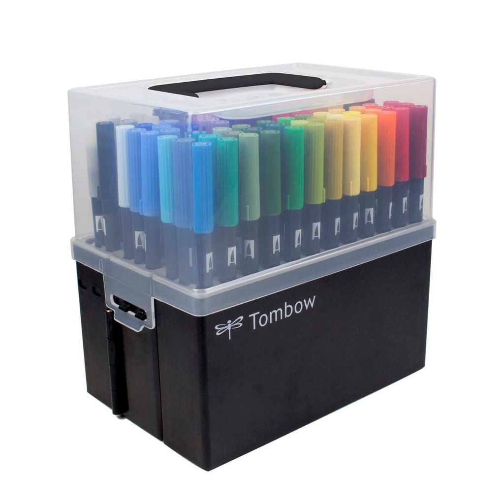 Tombow Marker Case Hộp Đựng 108 Màu ABT Dual Brush Pen