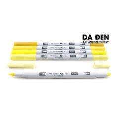 Bộ 5 Bút Dual Marker Tombow ABT Pro - Yellow Tones