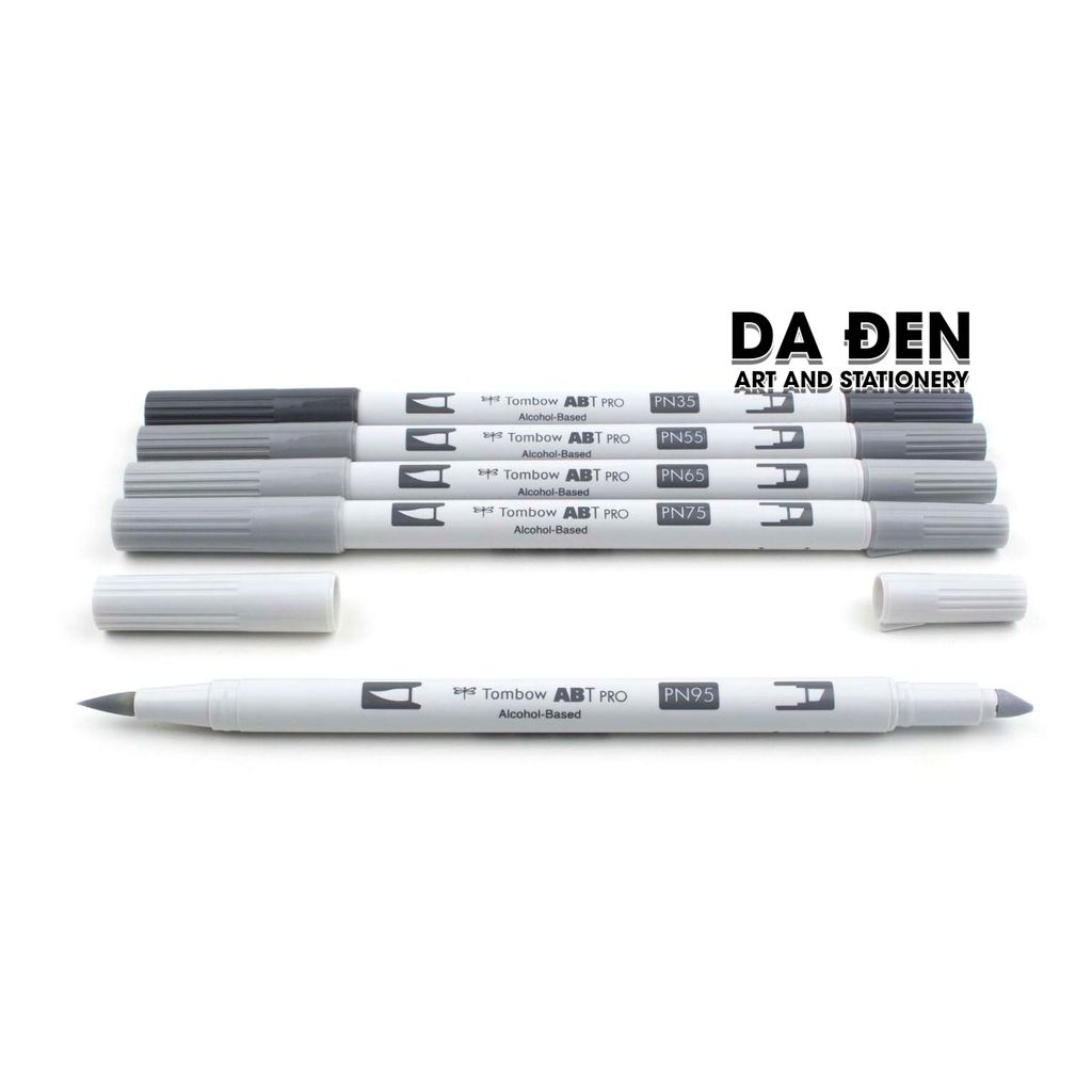 Bộ 5 Bút Dual Marker Tombow ABT Pro - Gray Tones