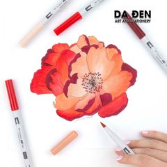 Bộ 5 Bút Dual Marker Tombow ABT Pro - Red Tones