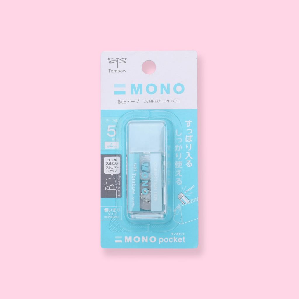 [DA ĐEN] Bút Xóa Kéo Tombow Mono Pocket