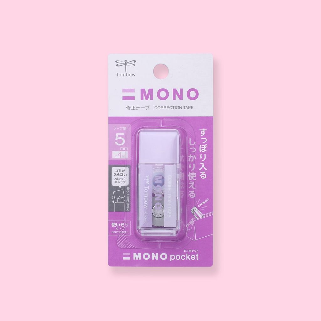 [DA ĐEN] Bút Xóa Kéo Tombow Mono Pocket