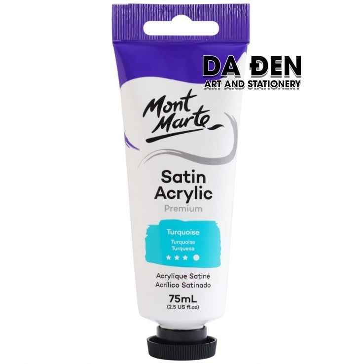 Màu Acrylic Satin Mont Marte Cao Cấp 75ml