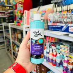[DA ĐEN] Acrylic Đổ Mont Marte - Pouring Acrylic Premium Mont Marte 240ml