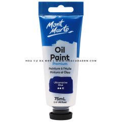 [DA ĐEN] Màu Sơn Dầu - Oil Mont Marte | Tube 75ml