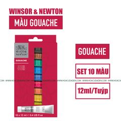 Màu Winsor Newton Gouache Colour 10 x 12ml