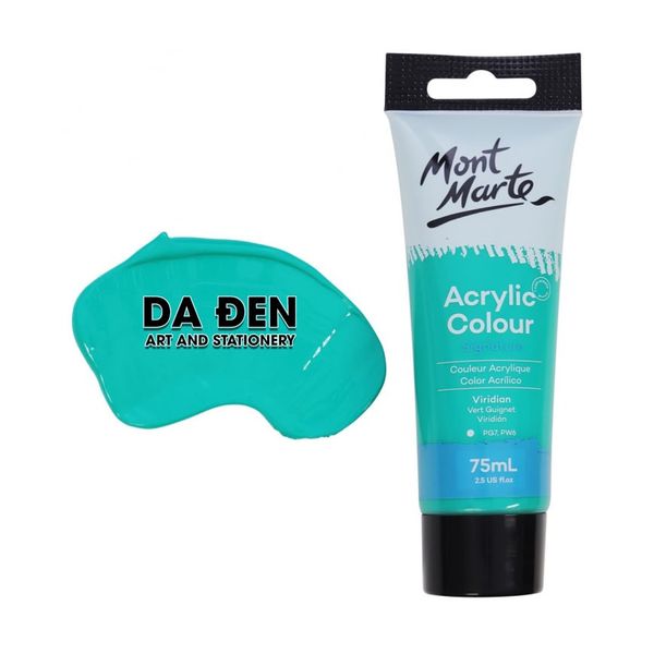 Mont Marte Acrylic Colour 75ml (2.54oz) - Viridian