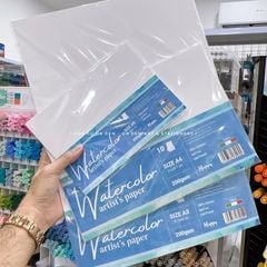 Giấy Vẽ Happy Paper 100% Cenlulose 200gsm (Mới)