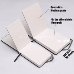 Sổ Vẽ Màu Nước Bìa Da Ký Hoạ Cầm Tay