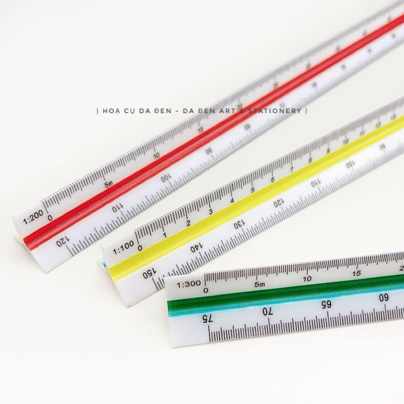 Thước Tỉ Lệ 3 Cạnh 30cm