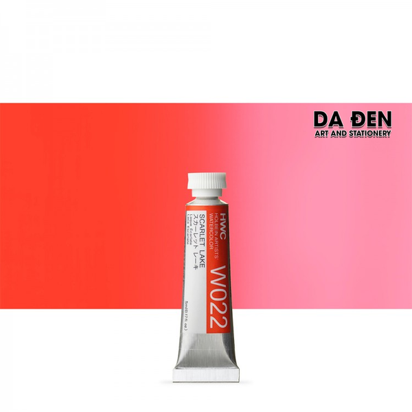 Màu Nước Holbein Artist 5ml : SCARLET LAKE W022 - B