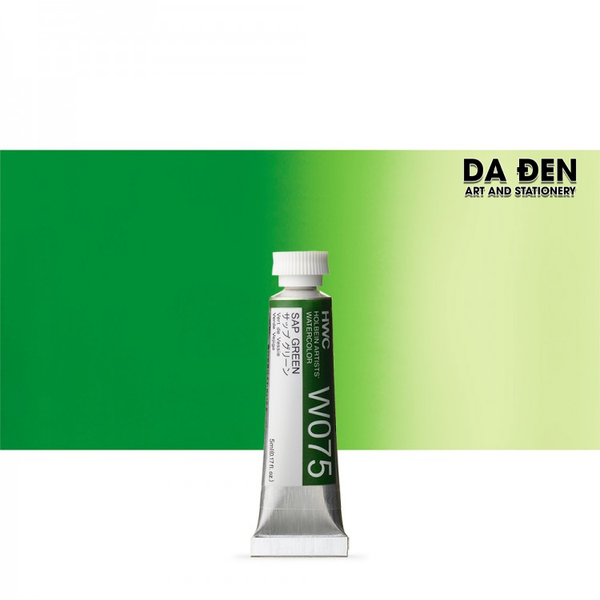 Màu Nước Holbein Artist 5ml : SAP GREEN W075 - B