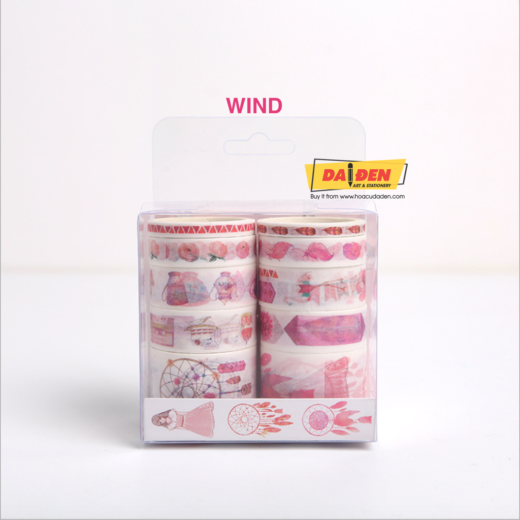 Washi Tape Bộ 10 Cuộn Trái Cây