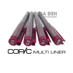 Bút Line Kháng Nước - Kháng Cồn Copic Multiliner - Wine