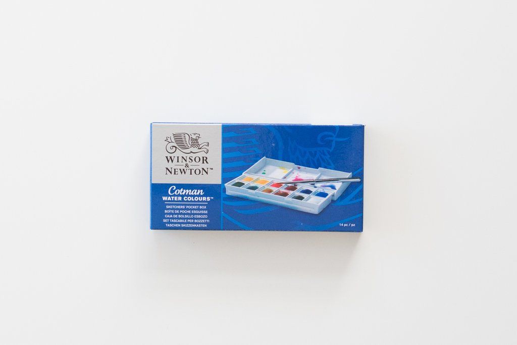 Màu Nước WINSOR & NEWTON Cotman 12 Màu