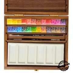 [DA ĐEN] Full Box 24 Màu Nước Nén L'Aquarelle Sennelier