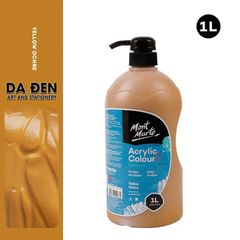 Màu Signature Acrylic Mont Marte Bình 1 Lít Có Vòi