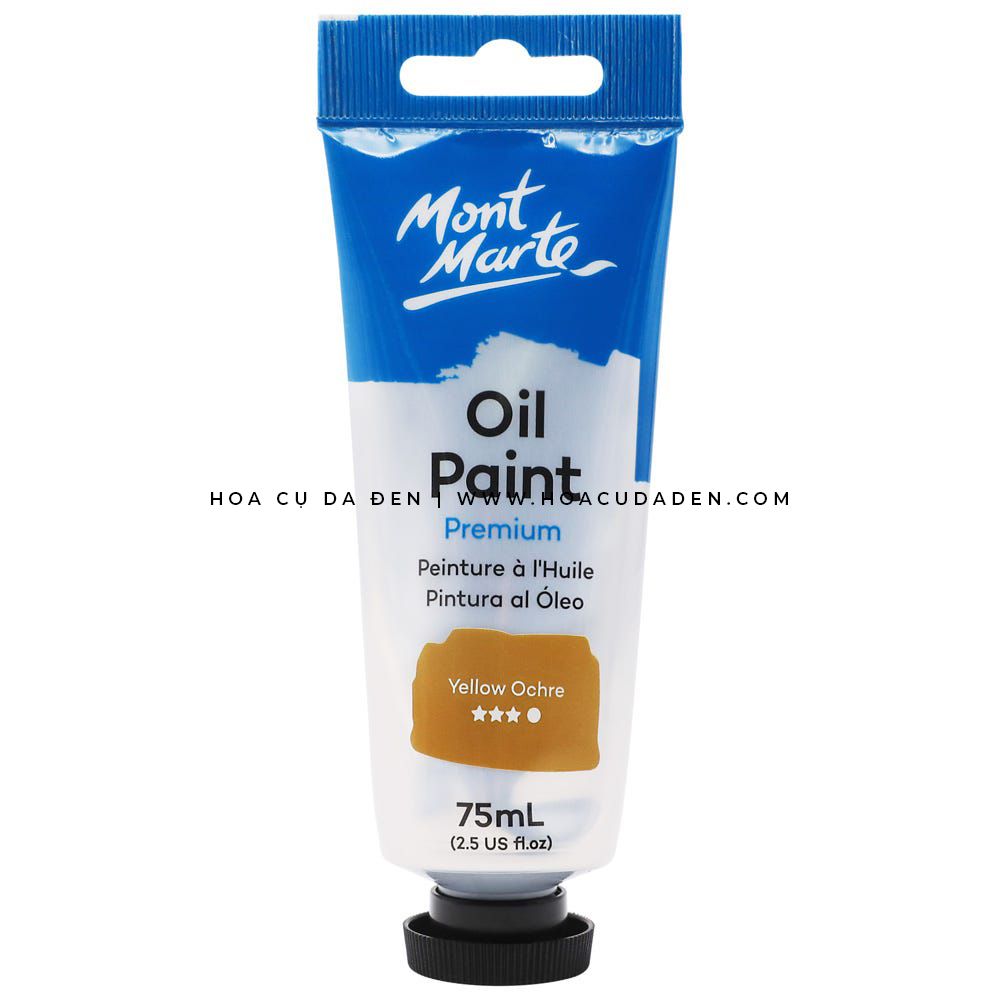 [DA ĐEN] Màu Sơn Dầu - Oil Mont Marte | Tube 75ml