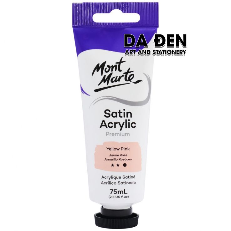 Màu Acrylic Satin Mont Marte Cao Cấp 75ml