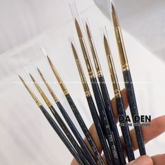 Cọ Vẽ Hand Đầu Tròn Thân Xanh ZBR