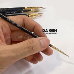 Cọ Vẽ Hand Đầu Tròn Thân Xanh ZBR