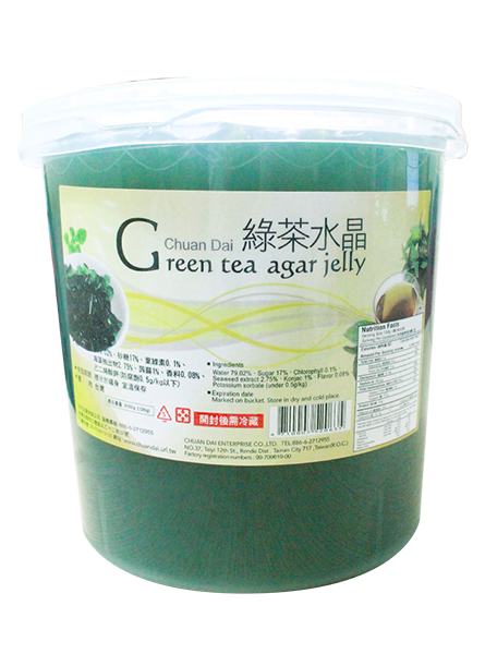  Thạch Agar Chuan Dai trà xanh 