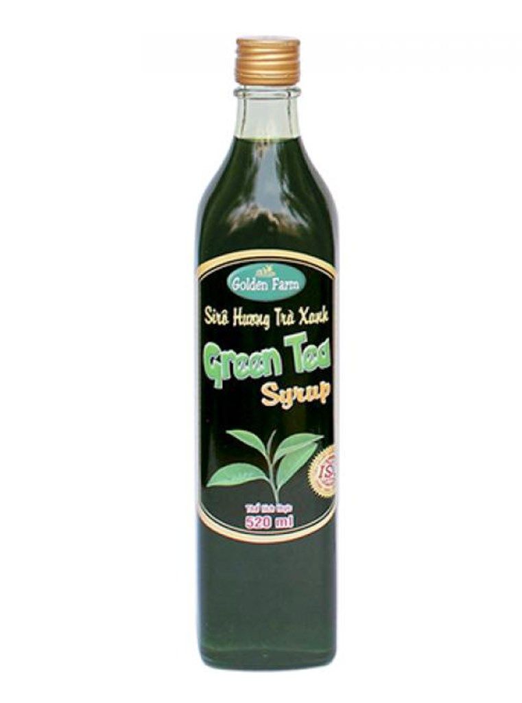 Sirô Golden Farm Trà Xanh 520 ml