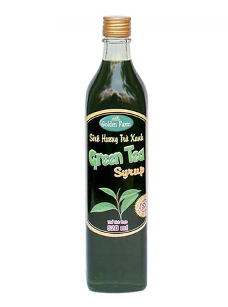  Sirô Golden Farm Trà Xanh 520 ml 