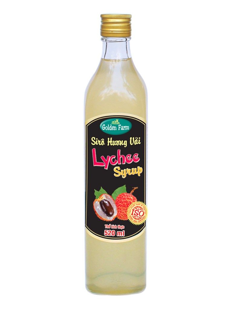  Sirô Golden Farm Vải 520 ml 