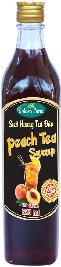  Sirô Golden Farm Trà Đào 520 ml 