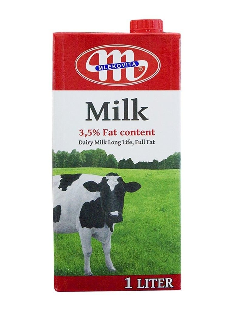 Sữa tươi Mlekovita tiệt trùng 35 béo từ Balan