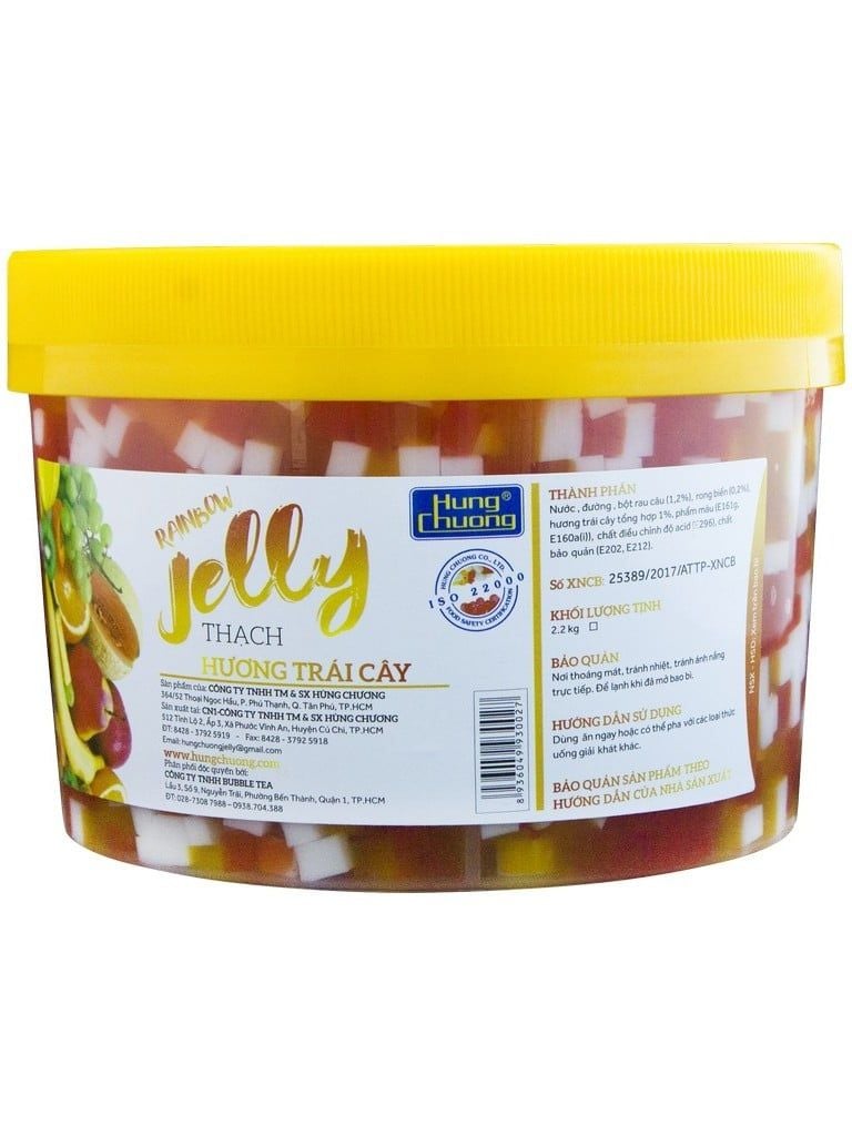  Thạch Hùng Chương trái cây 2.2 kg 