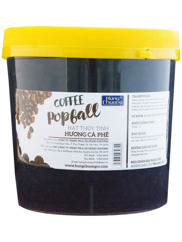  Thủy tinh Hùng Chương cà phê 3.2 kg 