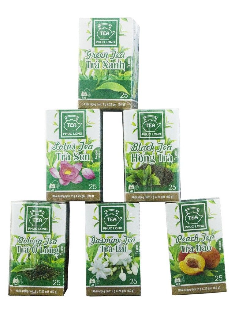  Trà túi lọc Phúc Long Hồng Trà 