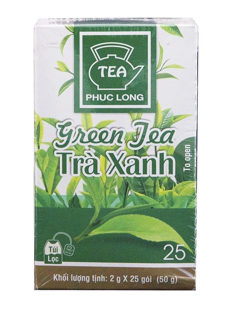  Trà túi lọc Phúc Long trà xanh 